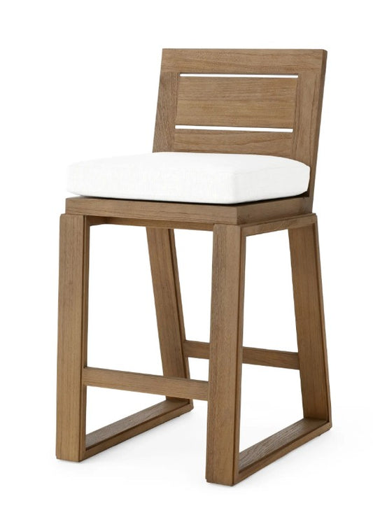 Sedona Teak Outdoor Barstool